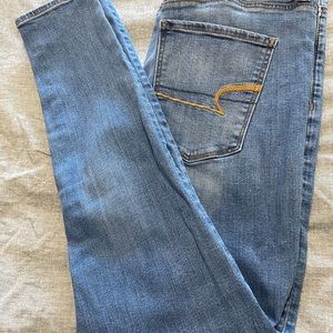 American Eagle super hi-rise jegging jeans